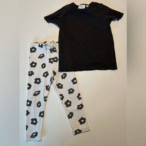 Zara ribbed short and shirt